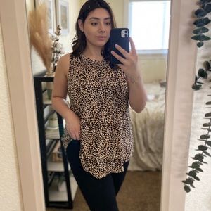 Old Navy Luxe Printed Tank Top for Women
